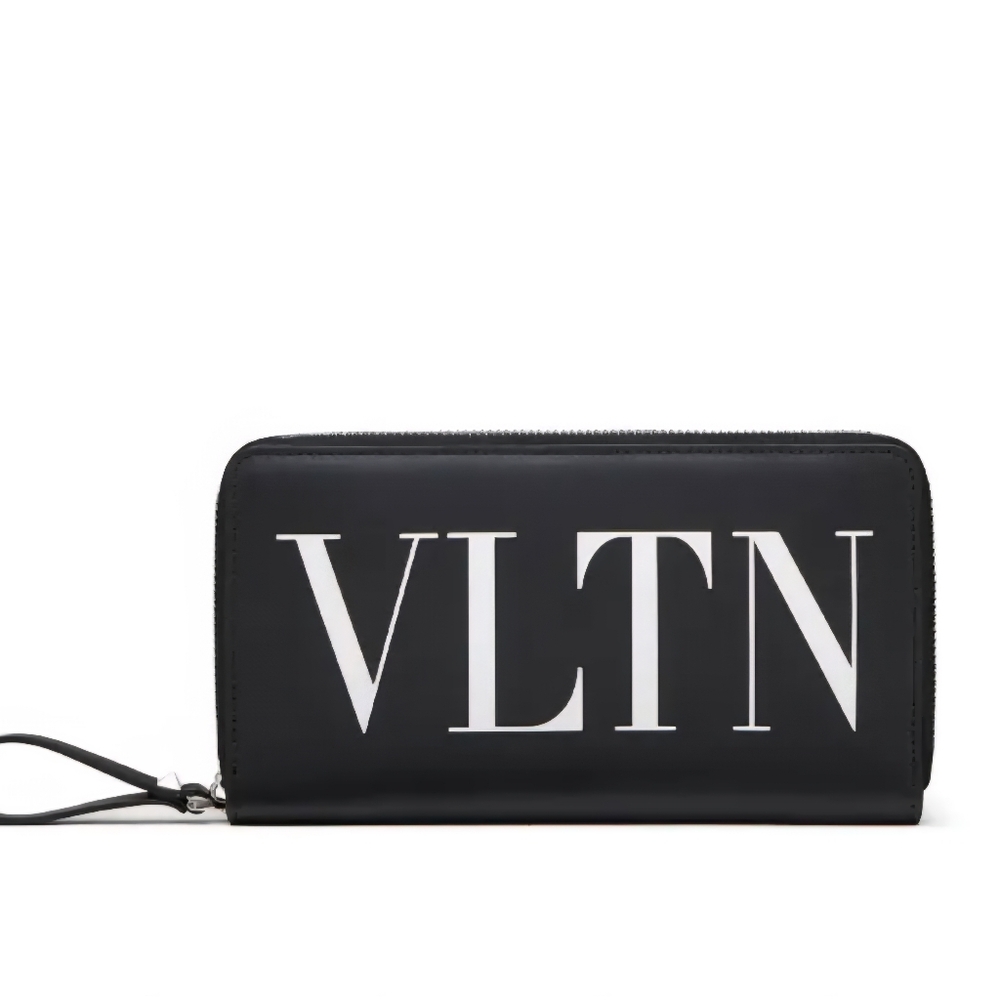 Like New Valentino Garavani VLTN Zip Around Wallet